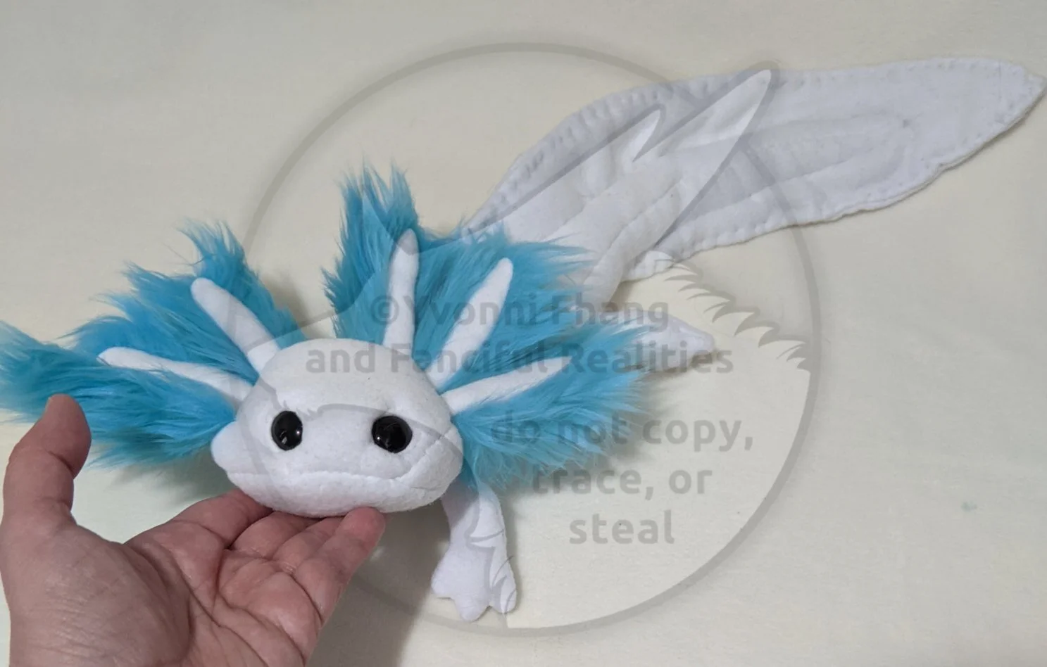 Axolotl Flopsy Plush