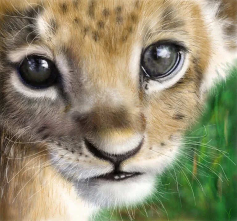 Lion Cub Realism