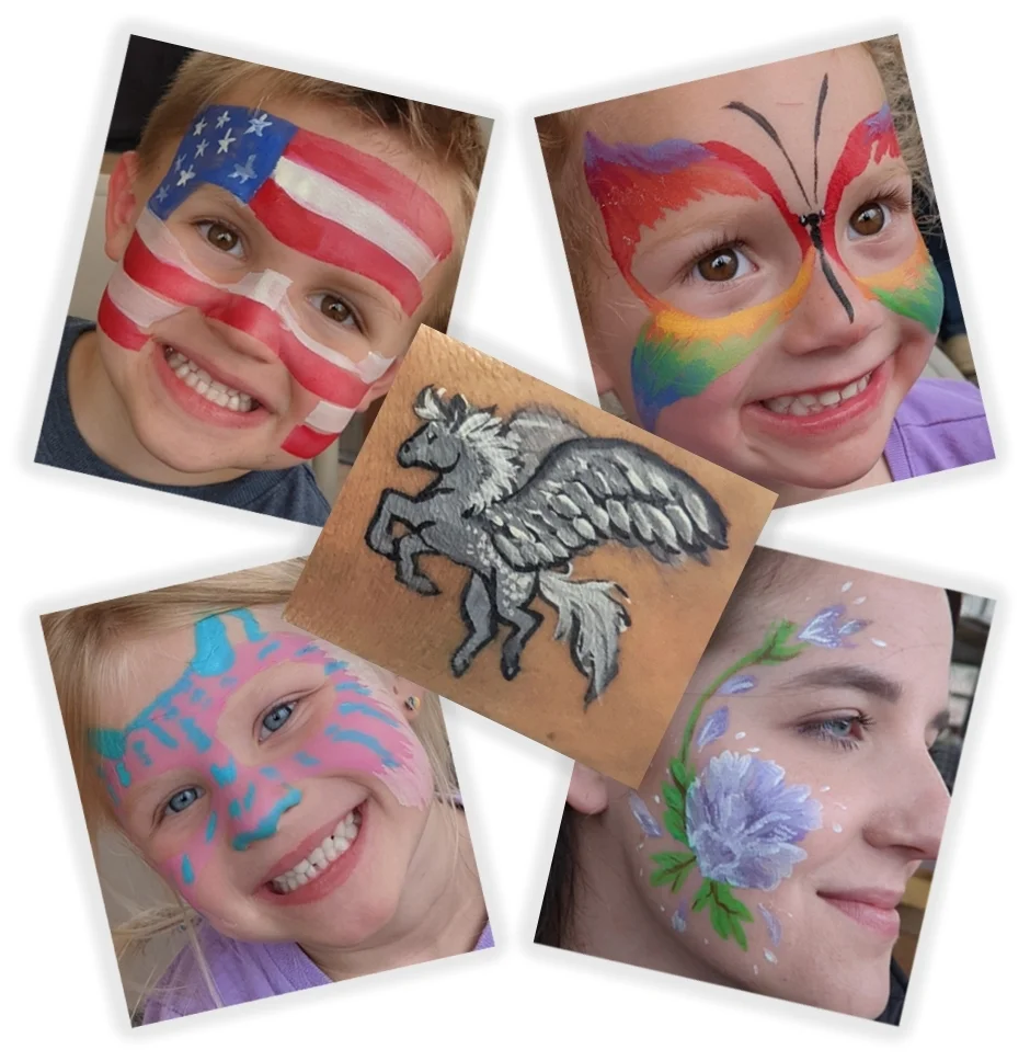 Explore my Gallery of Skin and Face Paintings
